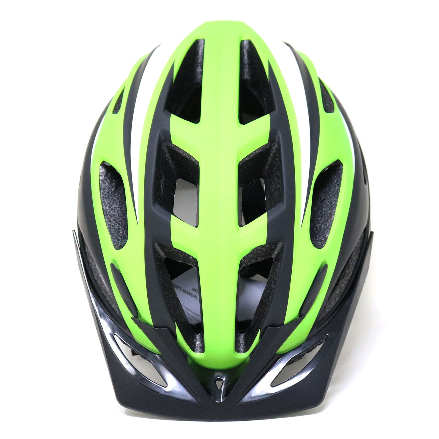 Helmet Radical Mountain MTB C/Luz Matt Black/Green L