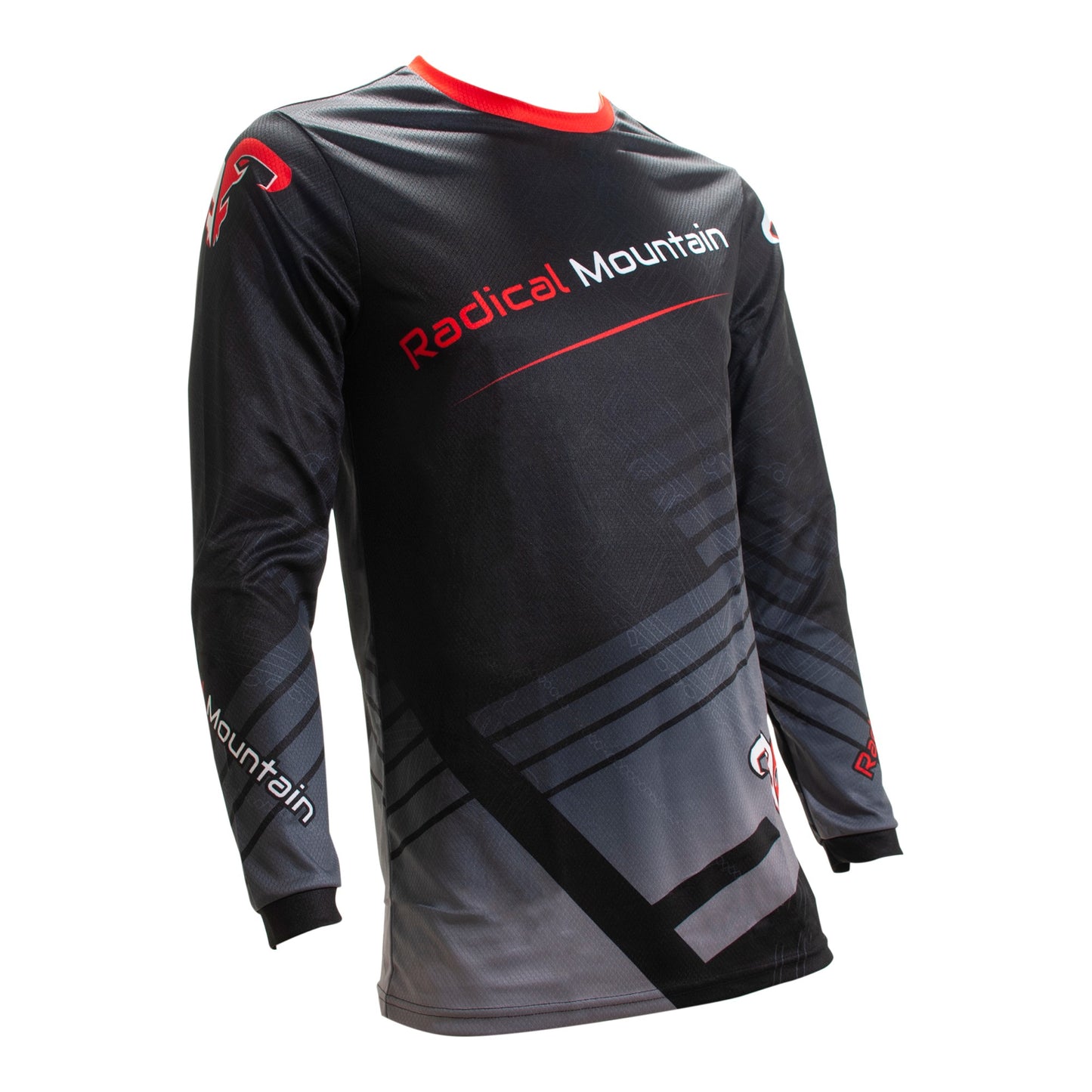 Jersey MTB Radical Mountain Black/Red M