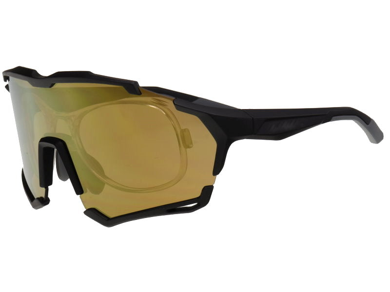 Radical Mountain Sunglasses S13633, Black Mirror Brown