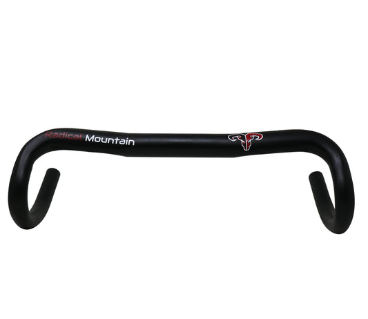 Manillar de carretera Radical Mountain 31,8 x 420 mm, color negro
