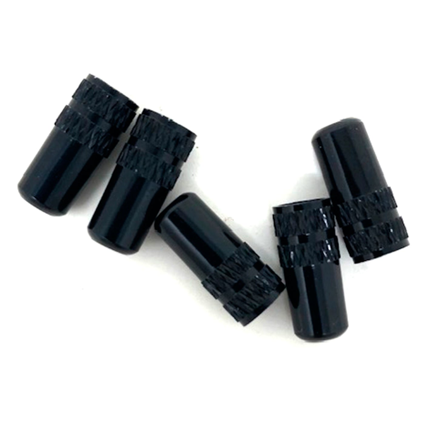 Set de Tapa Aluminio Valv RM 5uds Negra