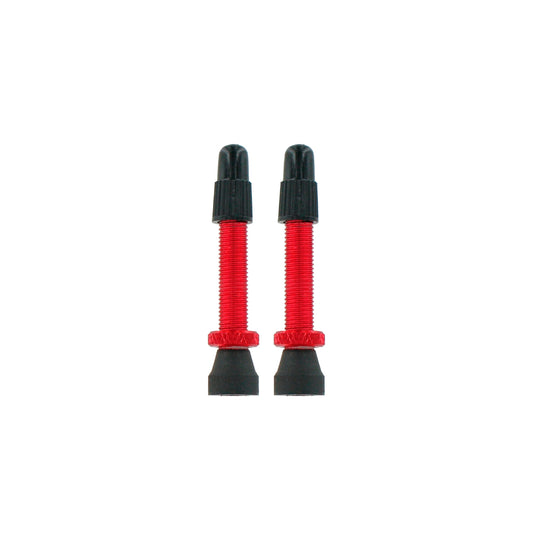 Set of 2 French Tubular Valves Radical Mountain 36mm - Red