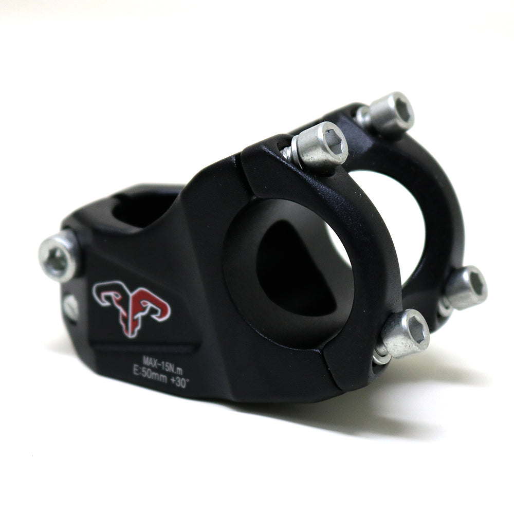 Potencia Radical Mountain Enduro 31,8 x 50 mm, color negro