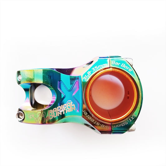 Radical Mountain Enduro Alloy Stem 31.8mm - Rainbow