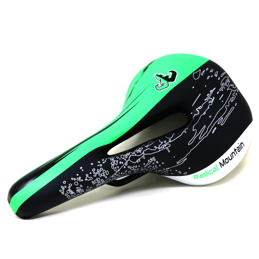 Saddle MTB Radical Mountain Black/Green Prost