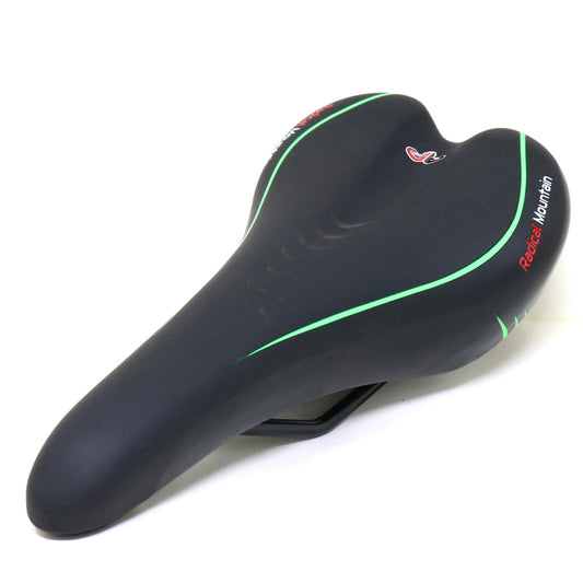 Saddle MTB Radical Mountain Black/Green