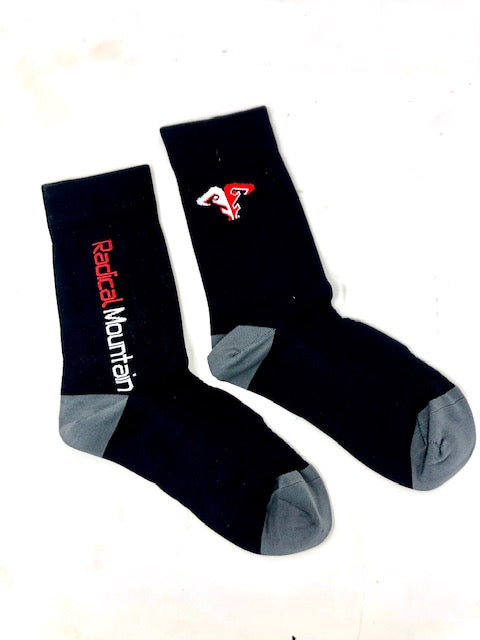 Radical Mountain Socks , Black