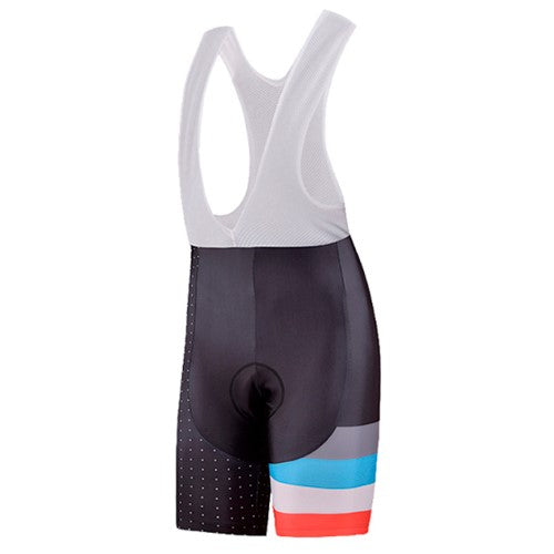 Radical Mountain Men's Cycling Bib Shorts - Black/Red, L