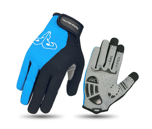 Radical Mountain Long Finger Gloves 1800 - Black/Blue, Size S