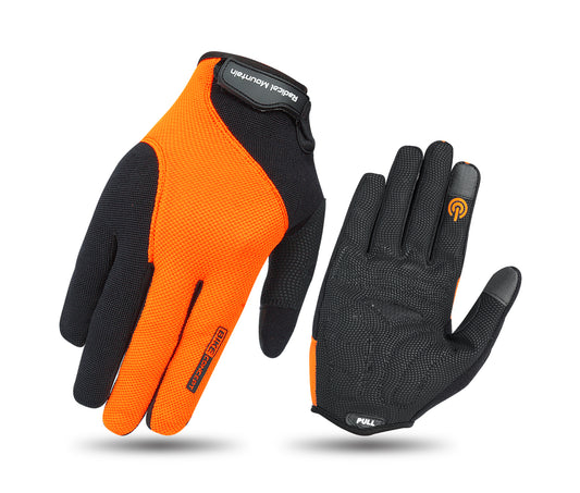 Radical Mountain Long Finger Gloves 9514 - Orange/Black Size M