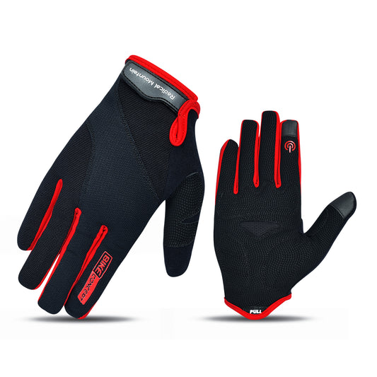 Radical Mountain Long Finger Gloves 9538 - Black/Red Size XL