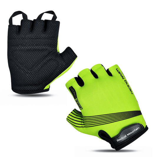 Radical Mountain Short Finger Gloves 8203 - Green, Size L