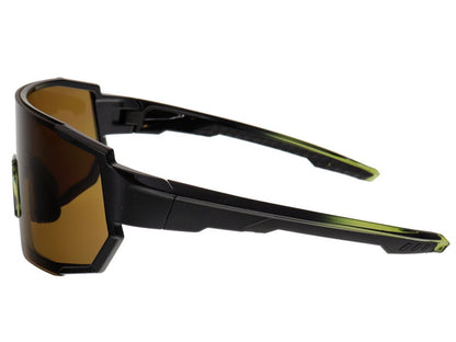 Radical Mountain Sunglasses S13633, Black Mirror Brown