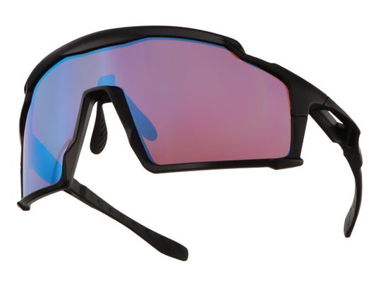 Radical Mountain Sunglasses S13633, Black Mirror Blue
