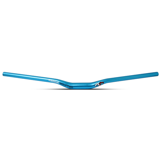 Radical Mountain MTB Alloy Handlebar 31.8x780mm Rise 30°, Blue