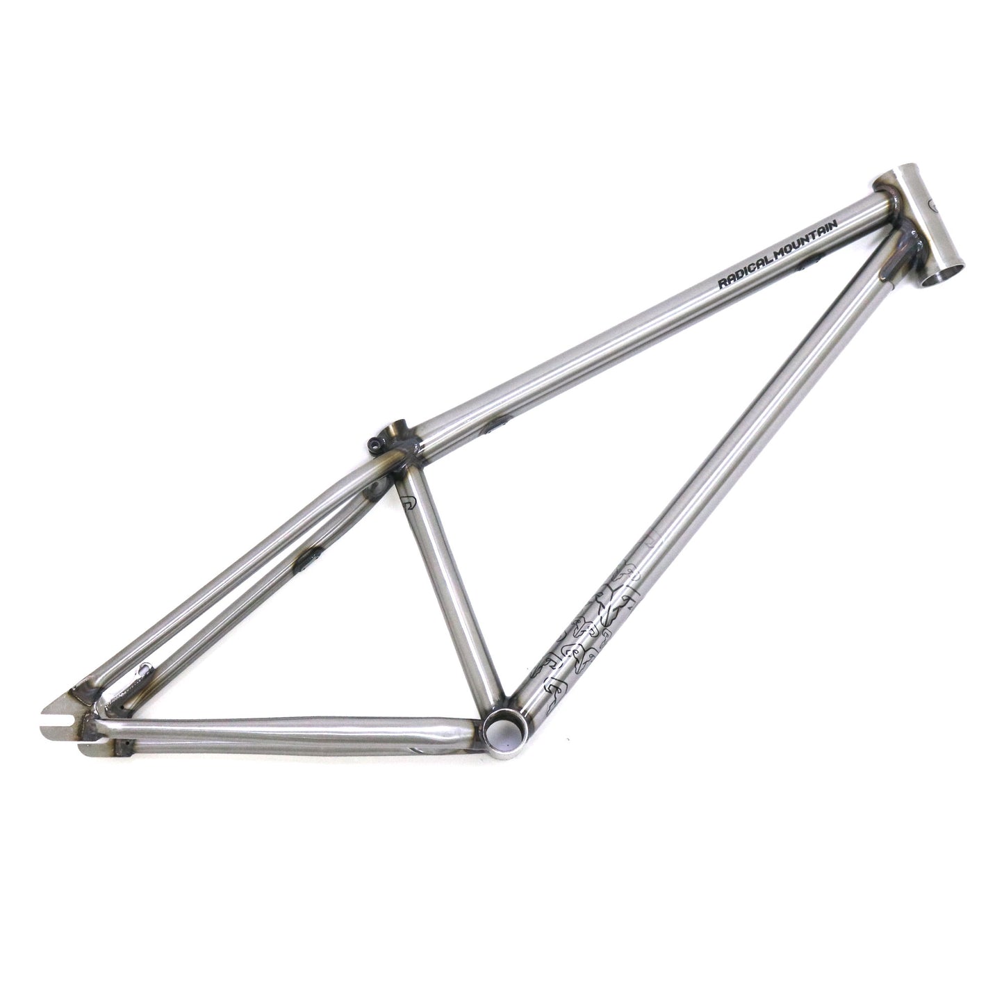 26 Dirt Radical Mountain Bike Frame - Cromoly, Raw